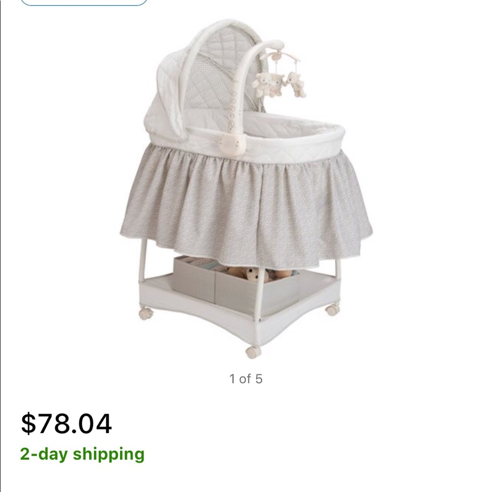 Gliding bassinet! - Picture 2 of 2